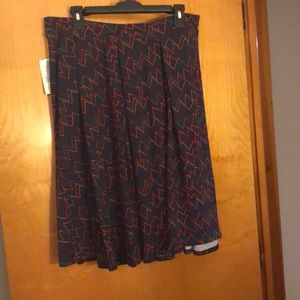NWT 2xl LuLaRoe Madison Skirt